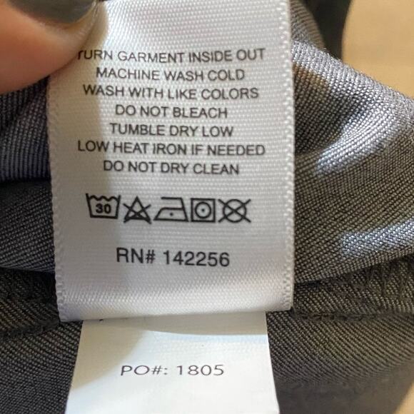 FIGS Technical Collection FW1000 Scrub Top Short Sleeve v-neck Grey Size Medium - Picture 8 of 12